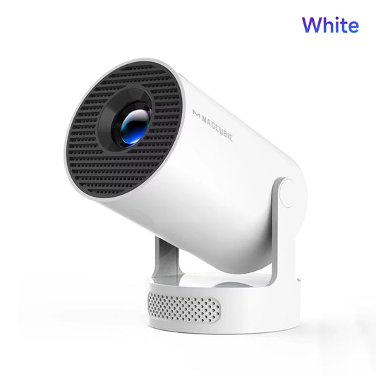 HY300 Pro+ 4K Android 11 Portable Projector 8000 Lumens Wifi 6 BT5.4 Outdoor Theater 5W Hifi Speaker 720P HD Supported
